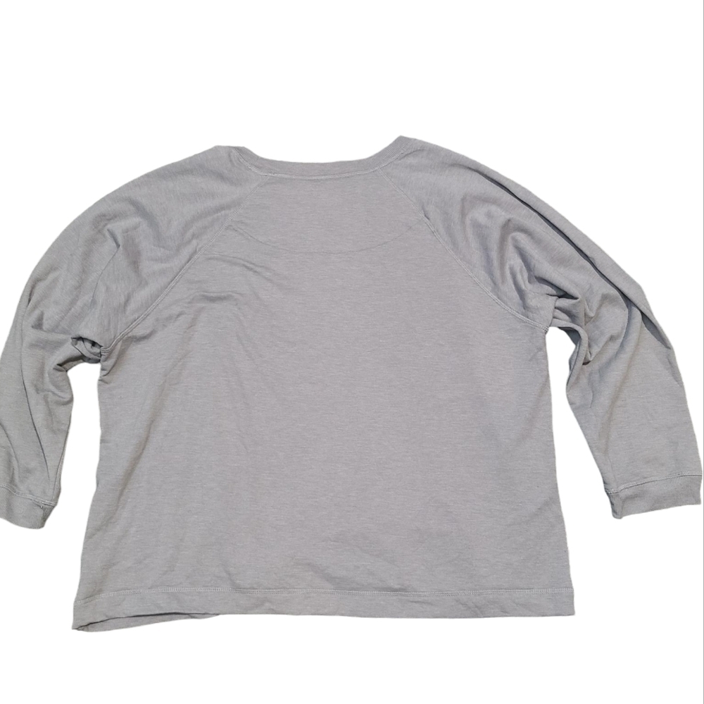 JOYSPUN gray sweatshirt retro print 2X - Picture 4 of 9